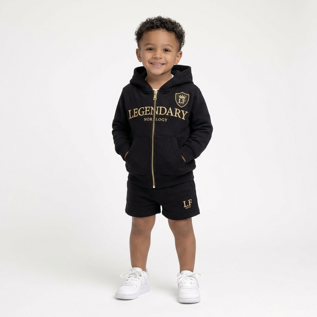 The Crown Varsity Hoodie Set